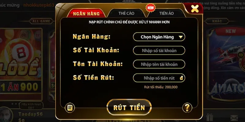 Điều khoản của Go88 quy định về thanh toán