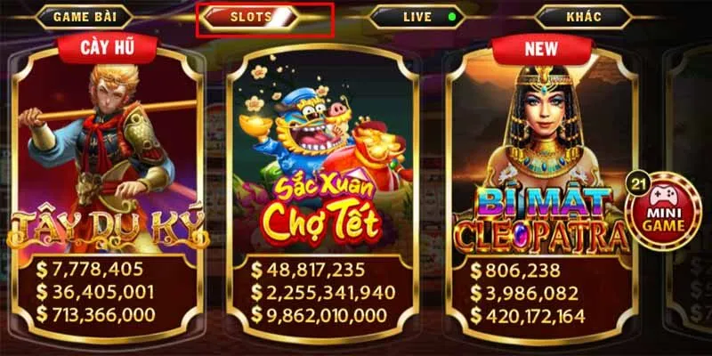 Top 03 tựa game Nổ Hũ Slot Go88 xanh chín