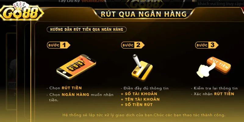 Go88 giao dịch nhanh chóng, sòng phẳng