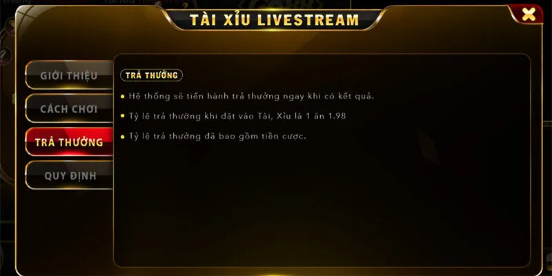 Cách nhận biết thắng thua khi tham gia Tài Xỉu Livestream Go88