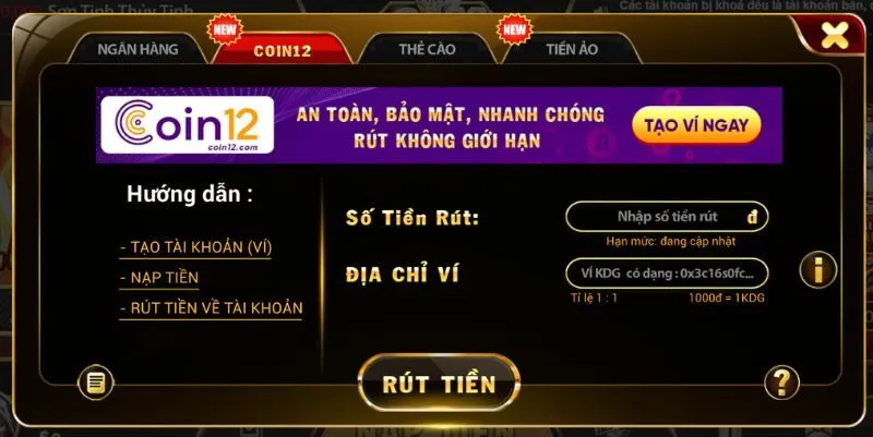 rut tien qua coin12