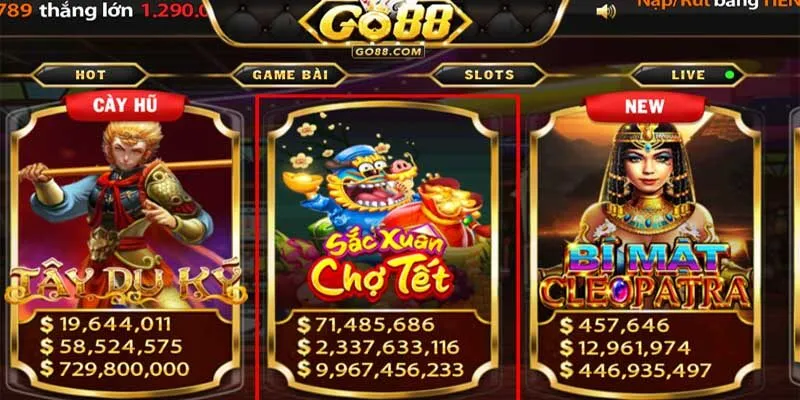 Vài nét về tựa game Sắc Xuân Chợ Tết Go88