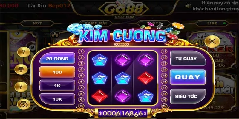 Giới thiệu Cate nổ hũ Kim Cương Go88